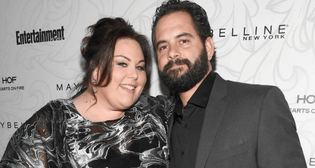 Martyn with his ex-wife, Chrissy